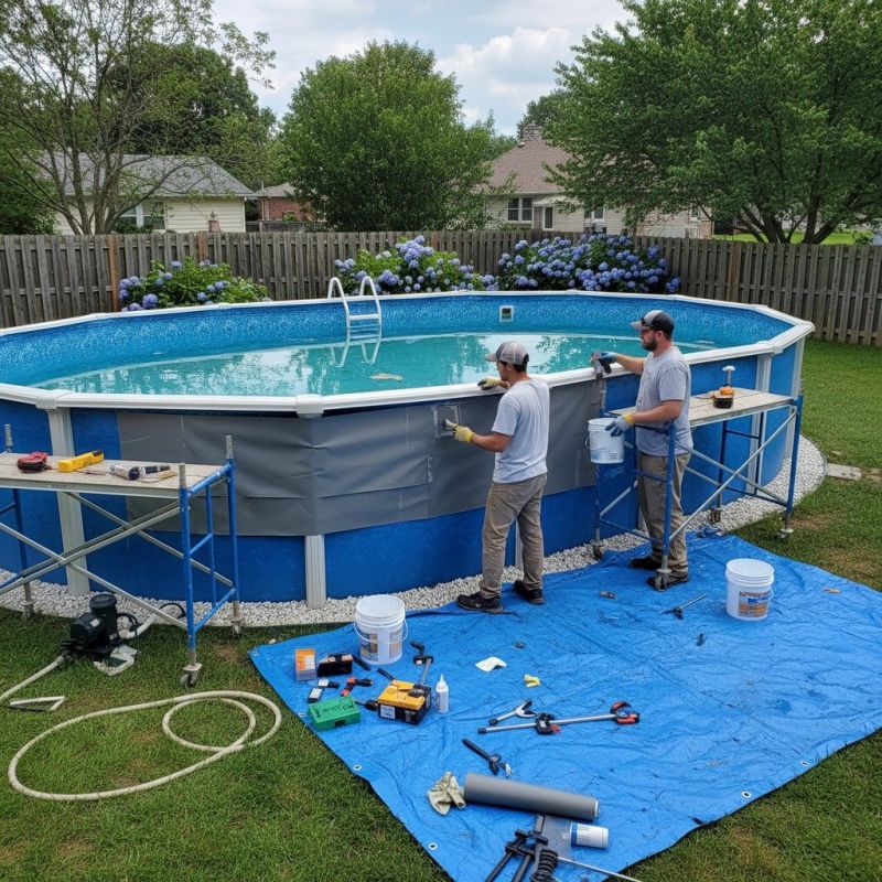 Above Ground Pool Leveling