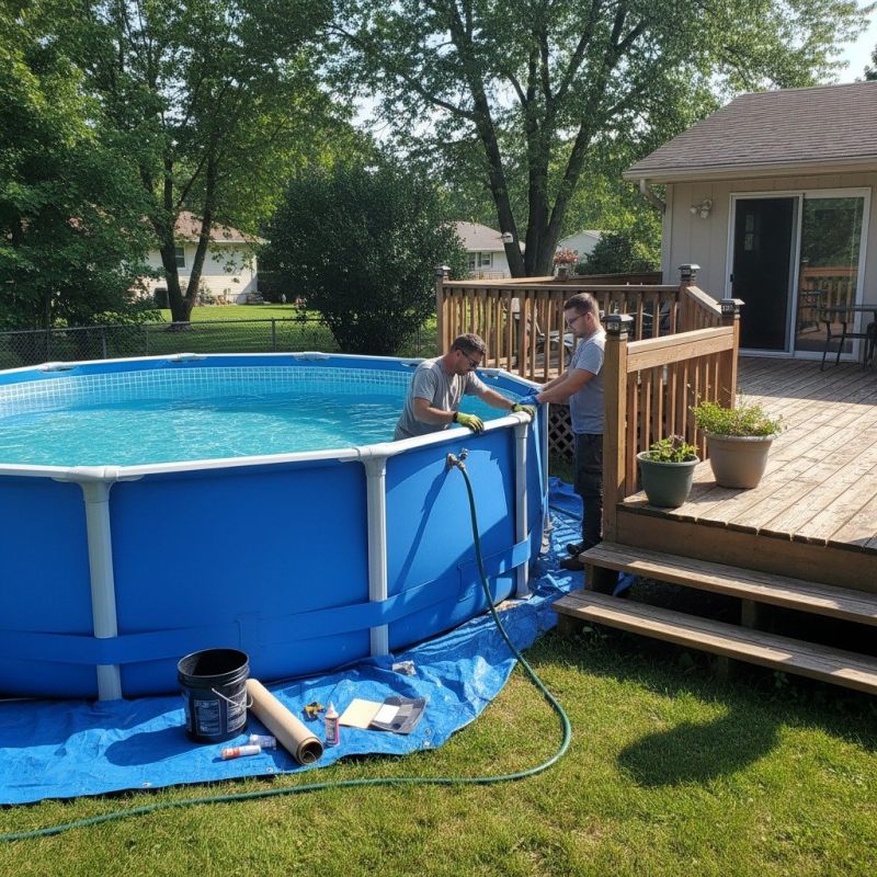 Above Ground Pool Leveling