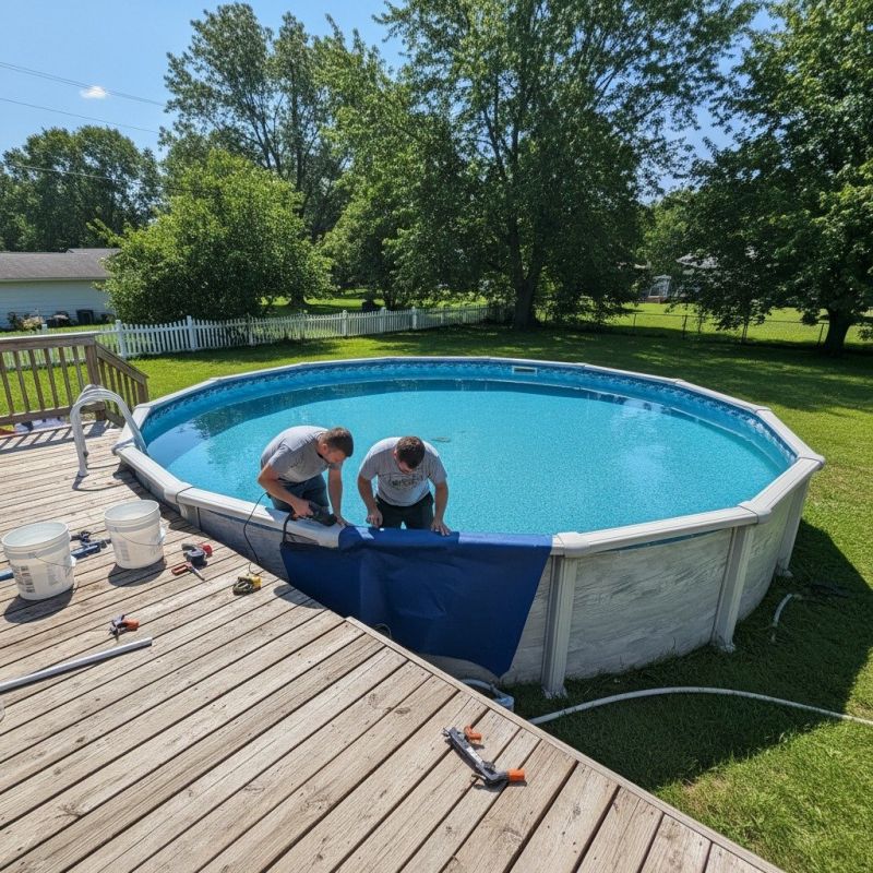 Above Ground Pool Leveling