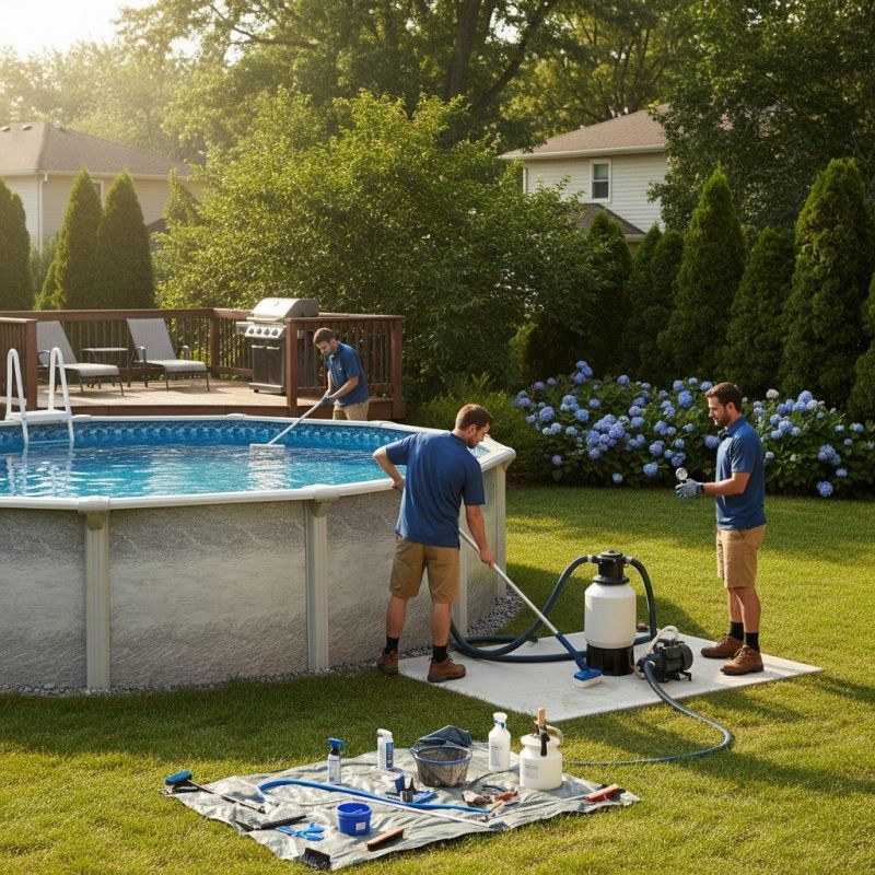 Above Ground Pool Leveling