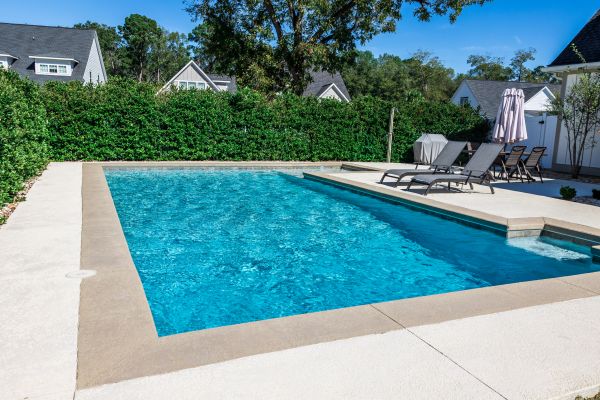 Backyard Pool Installation