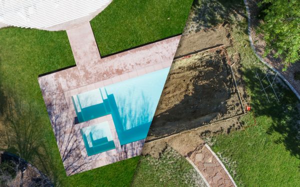 Backyard Pool Installation