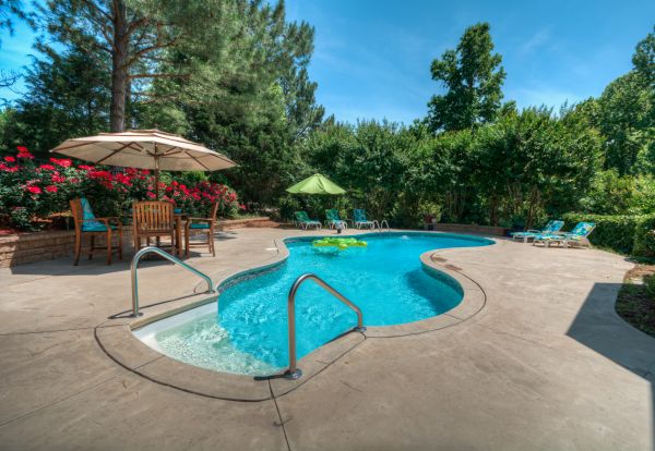 Inground Concrete Pool Install